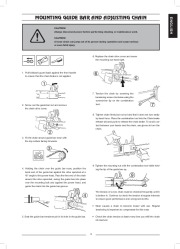 Husqvarna 317 321 EL Electric Chainsaw Owners Manual, 2003,2004,2005 page 10