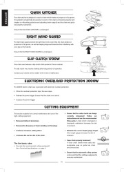 Husqvarna 317 321 EL Electric Chainsaw Owners Manual, 2003,2004,2005 page 11