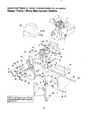 Craftsman 247.886510 Craftsman 23-Inch Snow Thrower Owners Manual page 24
