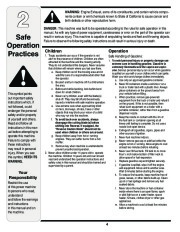 MTD Gold 601 Transmatic Tractor Lawn Mower Owners Manual page 4