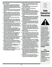 MTD Gold 601 Transmatic Tractor Lawn Mower Owners Manual page 5