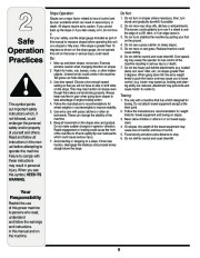 MTD Gold 601 Transmatic Tractor Lawn Mower Owners Manual page 6