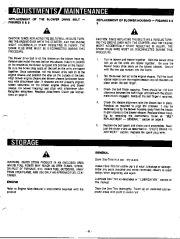 Ariens Sno Thro 932000 Series Snow Blower Owners Manual page 9