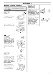 Husqvarna 394XP Chainsaw Owners Manual, 1999,2000,2001 page 25