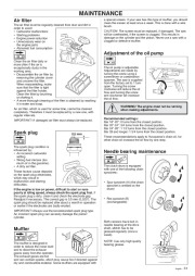 Husqvarna 394XP Chainsaw Owners Manual, 1999,2000,2001 page 31