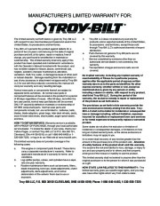 MTD Troy-Bilt LS338 Log Splitter Lawn Mower Owners Manual page 18