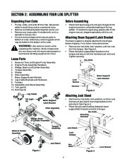 MTD Troy-Bilt LS338 Log Splitter Lawn Mower Owners Manual page 5