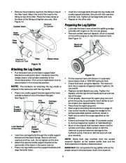 MTD Troy-Bilt LS338 Log Splitter Lawn Mower Owners Manual page 8