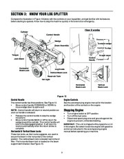 MTD Troy-Bilt LS338 Log Splitter Lawn Mower Owners Manual page 9