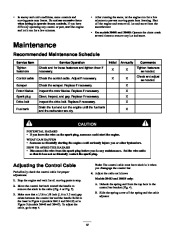 Toro 38413, 38419, 38440, 38445 Toro CCR 2450 3650 Snowthrower Owners Manual, 2001 page 12