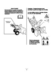 Toro 38079, 38087 and 38559 Toro  924 Power Shift Snowthrower Manuel des Propriétaires, 2001 page 6
