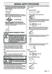 Husqvarna 576XP AutoTune Chainsaw Owners Manual, 2001,2002,2003,2004,2005,2006,2007,2008,2009 page 11