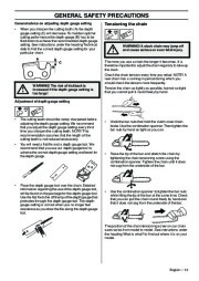 Husqvarna 576XP AutoTune Chainsaw Owners Manual, 2001,2002,2003,2004,2005,2006,2007,2008,2009 page 13