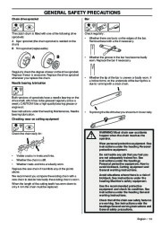 Husqvarna 576XP AutoTune Chainsaw Owners Manual, 2001,2002,2003,2004,2005,2006,2007,2008,2009 page 15