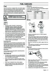 Husqvarna 576XP AutoTune Chainsaw Owners Manual, 2001,2002,2003,2004,2005,2006,2007,2008,2009 page 17