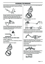 Husqvarna 576XP AutoTune Chainsaw Owners Manual, 2001,2002,2003,2004,2005,2006,2007,2008,2009 page 27