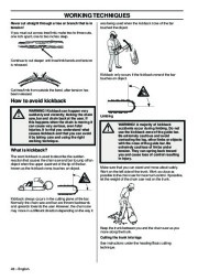 Husqvarna 576XP AutoTune Chainsaw Owners Manual, 2001,2002,2003,2004,2005,2006,2007,2008,2009 page 28