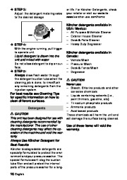 Kärcher Owners Manual page 16