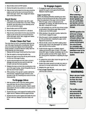MTD 769-01275C E F Style Snow Blower Owners Manual page 11