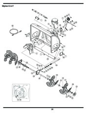 MTD 769-01275C E F Style Snow Blower Owners Manual page 20