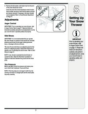 MTD 769-01275C E F Style Snow Blower Owners Manual page 7