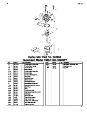 Toro 38642 Toro Power Max 1028 LE Snowthrower Parts Catalog, 2004 page 13