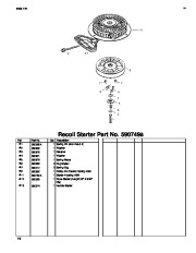 Toro 38642 Toro Power Max 1028 LE Snowthrower Parts Catalog, 2004 page 18