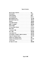 Toro QUICK SERVICE REFERENCE 2004 Toro Company Version 13 June 2010 1 258 Book page 3