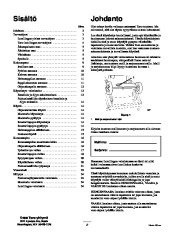 Toro 38428, 38429, 38441, 38442 Toro CCR 2450 and 3650 Snowthrower Owners Manual, 2001 page 2