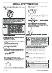 Husqvarna 445 445e 450e Chainsaw Owners Manual, 2005,2006,2007,2008,2009 page 12