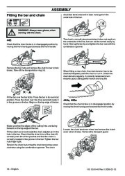 Husqvarna 445 445e 450e Chainsaw Owners Manual, 2005,2006,2007,2008,2009 page 18