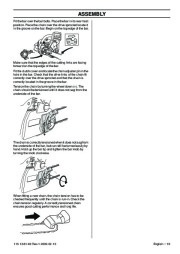 Husqvarna 445 445e 450e Chainsaw Owners Manual, 2005,2006,2007,2008,2009 page 19