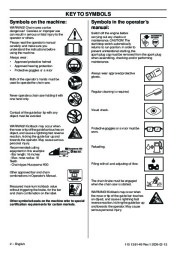 Husqvarna 445 445e 450e Chainsaw Owners Manual, 2005,2006,2007,2008,2009 page 2