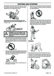 Husqvarna 445 445e 450e Chainsaw Owners Manual, 2005,2006,2007,2008,2009 page 23