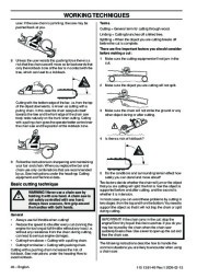 Husqvarna 445 445e 450e Chainsaw Owners Manual, 2005,2006,2007,2008,2009 page 26