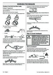 Husqvarna 445 445e 450e Chainsaw Owners Manual, 2005,2006,2007,2008,2009 page 30