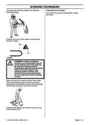 Husqvarna 445 445e 450e Chainsaw Owners Manual, 2005,2006,2007,2008,2009 page 31