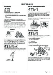 Husqvarna 445 445e 450e Chainsaw Owners Manual, 2005,2006,2007,2008,2009 page 37