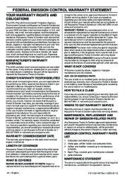 Husqvarna 445 445e 450e Chainsaw Owners Manual, 2005,2006,2007,2008,2009 page 42