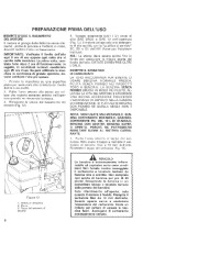 Toro 38052C 521 Snowthrower Manuale Utente, 1988 page 8