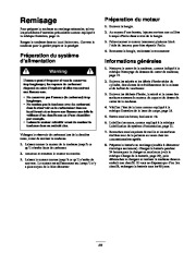 Toro 20045, 20048 Super Recycler Mower, SR-21SE Manuel des Propriétaires, 2001 page 23