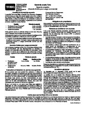 Toro 20045, 20048 Super Recycler Mower, SR-21SE Manuel des Propriétaires, 2001 page 32