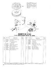 Toro 38040 524 Snowthrower Parts Catalog, 1981, 1984 page 26