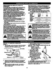 Craftsman 316.791870 2 Cycle Trimmer Lawn Mower Owners Manual page 20