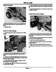 John Deere OMGX10742 J9 Snow Blower Owners Manual page 17