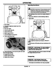 John Deere OMGX10742 J9 Snow Blower Owners Manual page 24