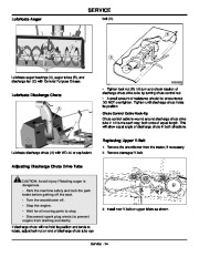 John Deere OMGX10742 J9 Snow Blower Owners Manual page 28