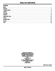 John Deere OMGX10742 J9 Snow Blower Owners Manual page 4