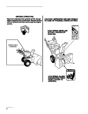 Toro 38062 Toro 622 38062 Snowthrower Owners Manual, 1999 page 14
