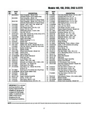 MTD 140 150 E150 E162 E172 Snow Blower Owners Manual page 17